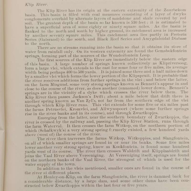 1910 Report of the Klip River investigation commission - Orange River Colony rubber stamp