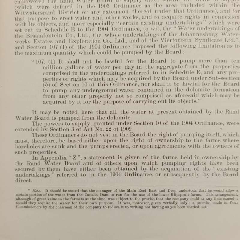 1910 Report of the Klip River investigation commission - Orange River Colony rubber stamp