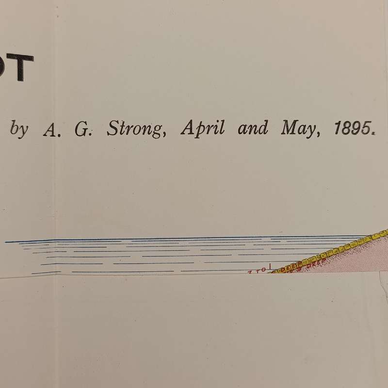 Cape of Good Hope 1896 Report on the Rooiberg irrigation sheme - Kenhardt with map of Rooiberg dam
