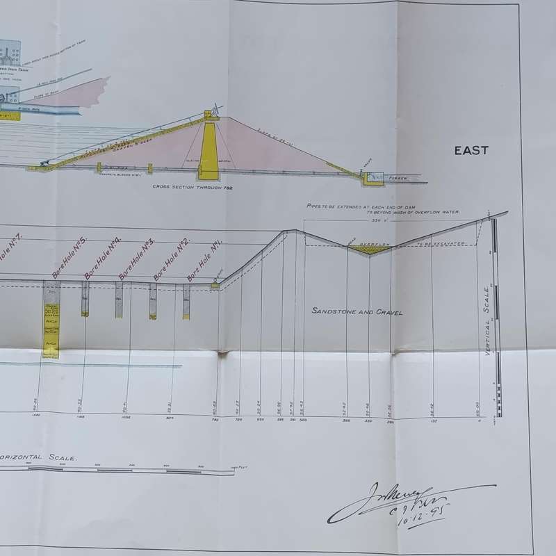 Cape of Good Hope 1896 Report on the Rooiberg irrigation sheme - Kenhardt with map of Rooiberg dam