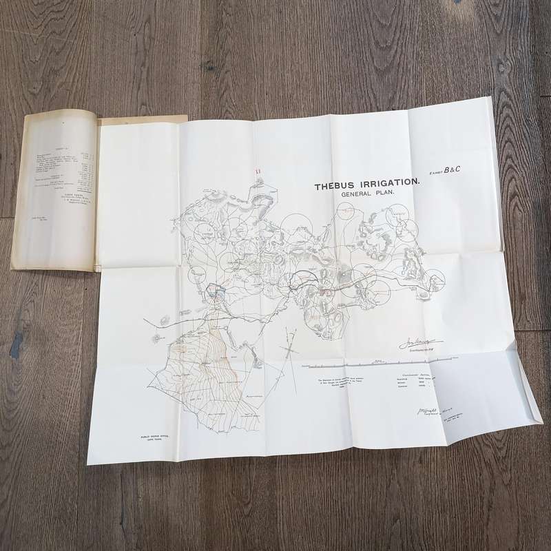 Cape of Good Hope 1899 Report of the Thebus Irrigation commission