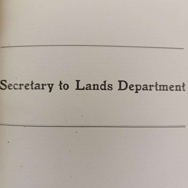 Transvaal 1907 Annual Report - commissioner of Lands' Department Many Maps and diagrams included