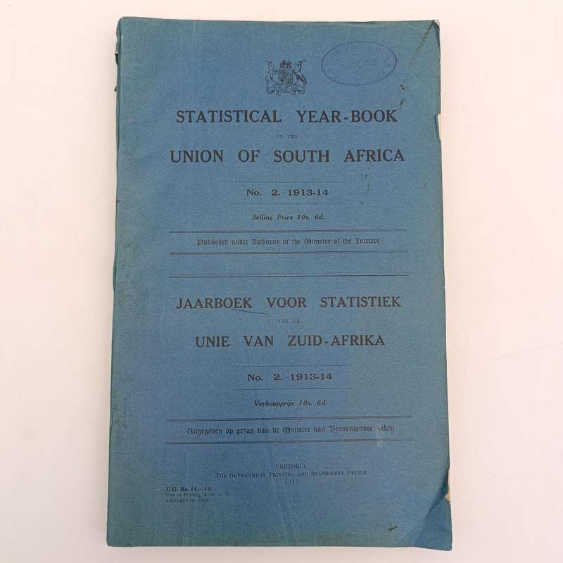 1913/14 Union of South Africa statistical year book