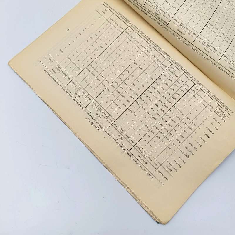 1904 British Central Africa Report on the Trade and general condition of the British Central Africa