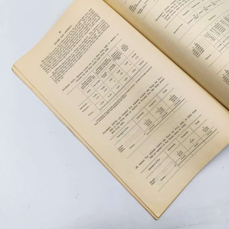 Union of South Africa Original Report of the Commissioner for Inland Revenue for the Year 1932-33