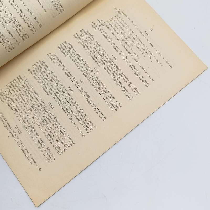 1906 Radiotelegraphic Convention document ordered by the House of Commons and signed at Berlin 1906