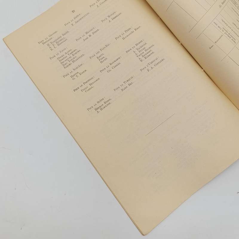1906 Radiotelegraphic Convention document ordered by the House of Commons and signed at Berlin 1906