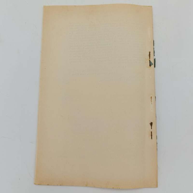 Cape of Good Hope 1899 Report of the Select committee on Verkeerde Vlei (no back cover)