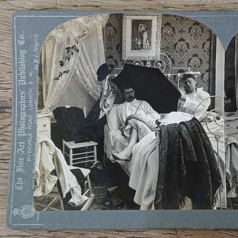 Pair of Funny stereocards