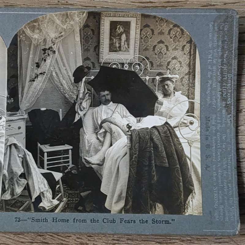 Pair of Funny stereocards