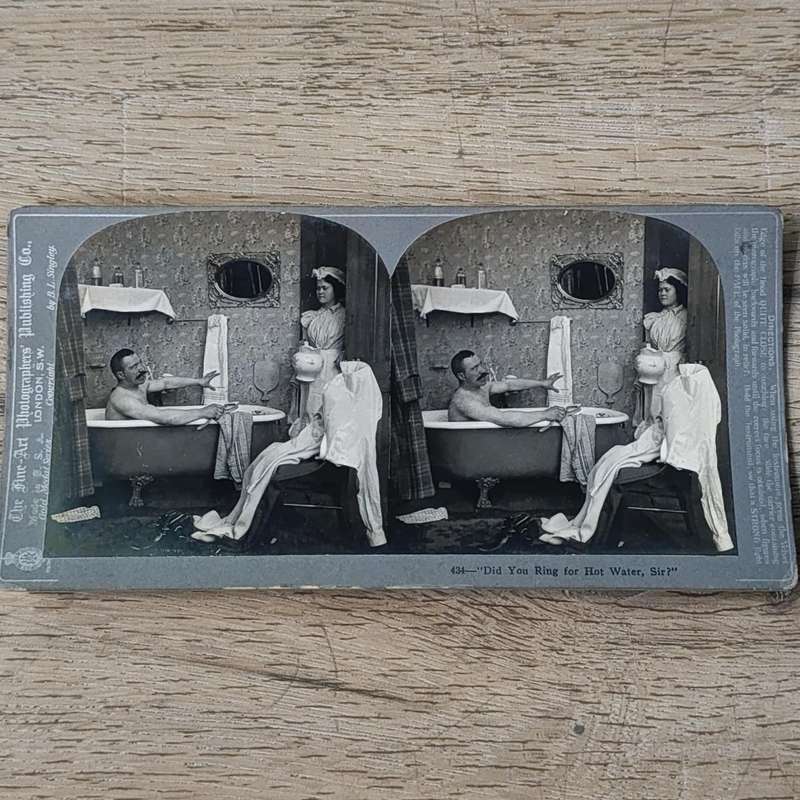 Pair of Funny stereocards