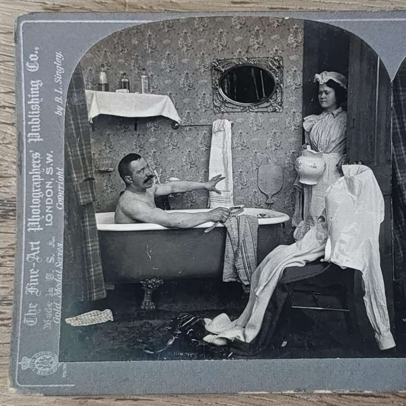 Pair of Funny stereocards