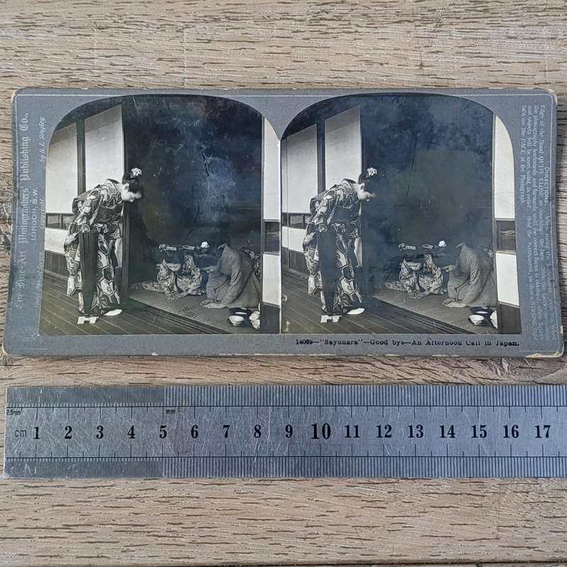 Pair of Japan stereocards