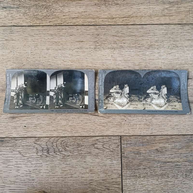 Pair of Japan stereocards