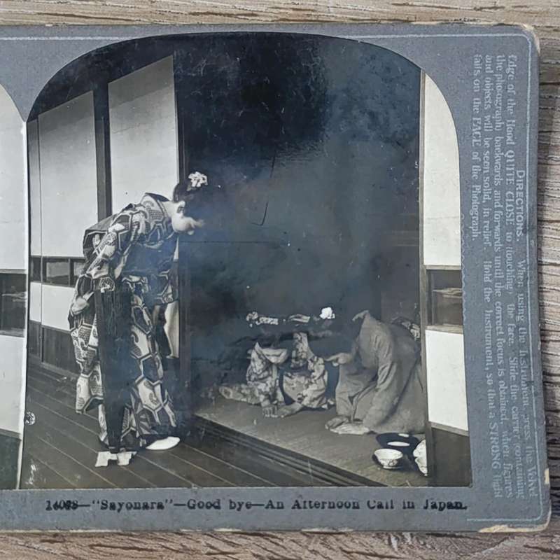Pair of Japan stereocards