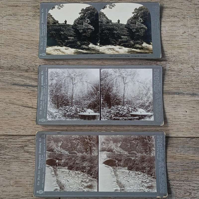 Lot of 7 British Isles / Ireland stereocards