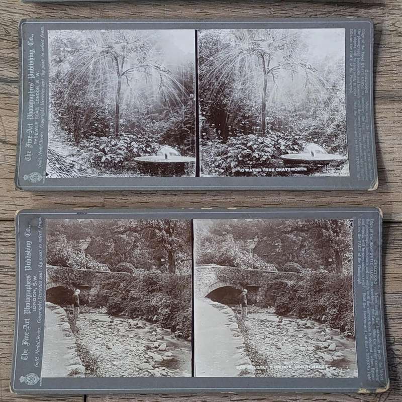 Lot of 7 British Isles / Ireland stereocards