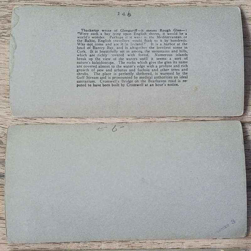 Lot of 7 British Isles / Ireland stereocards