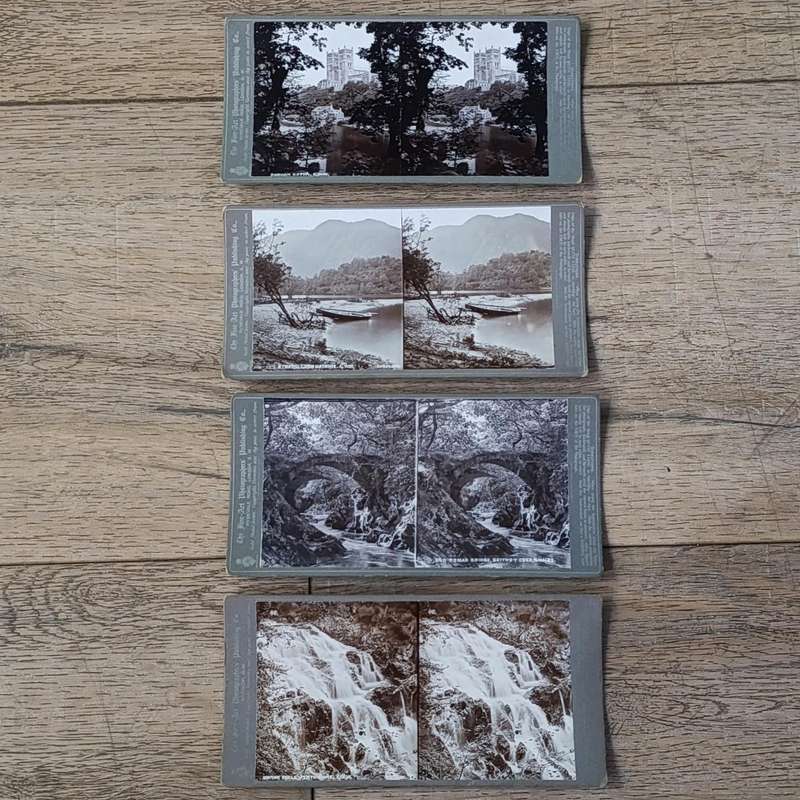 Lot of 7 British Isles / Ireland stereocards