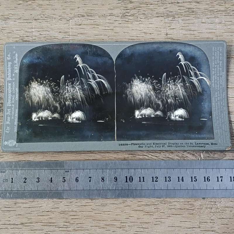 Lot of 3 Canadian scenes stereocards