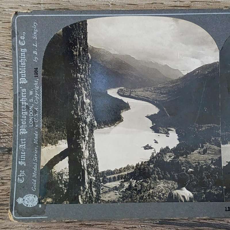Lot of 3 Canadian scenes stereocards