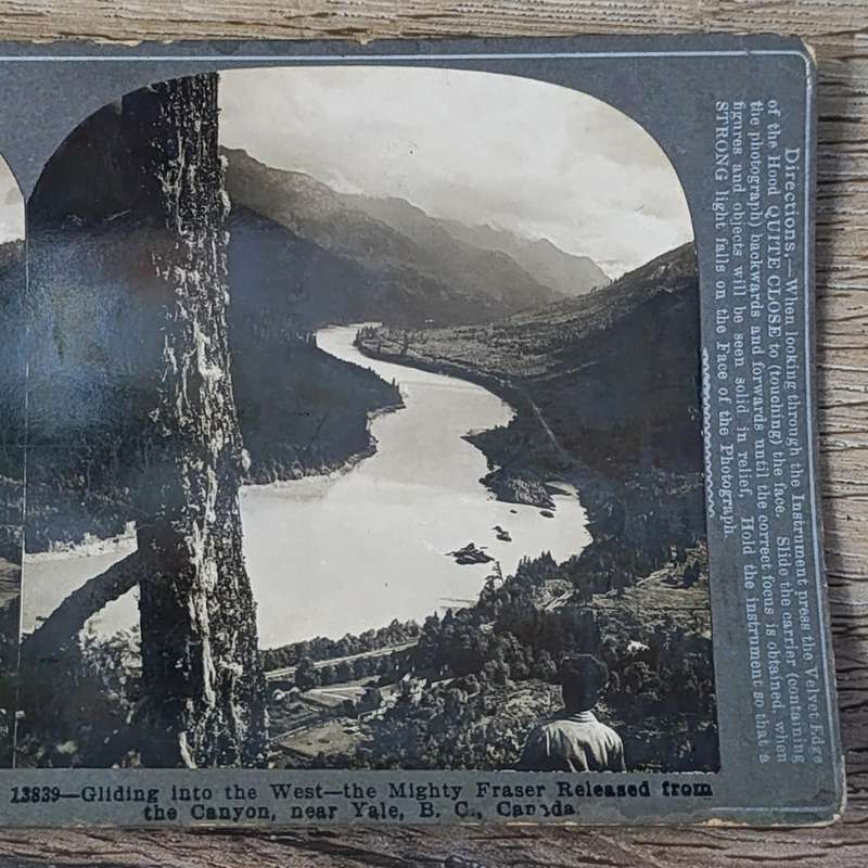 Lot of 3 Canadian scenes stereocards