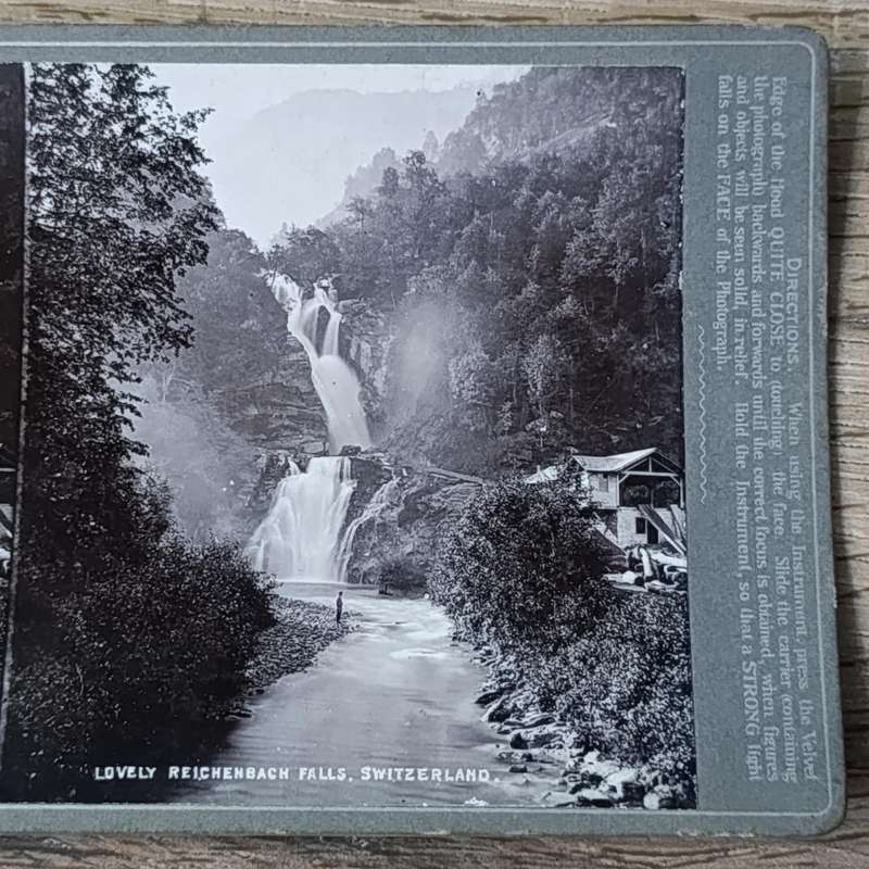 Lot of 4 Switzerland stereocards