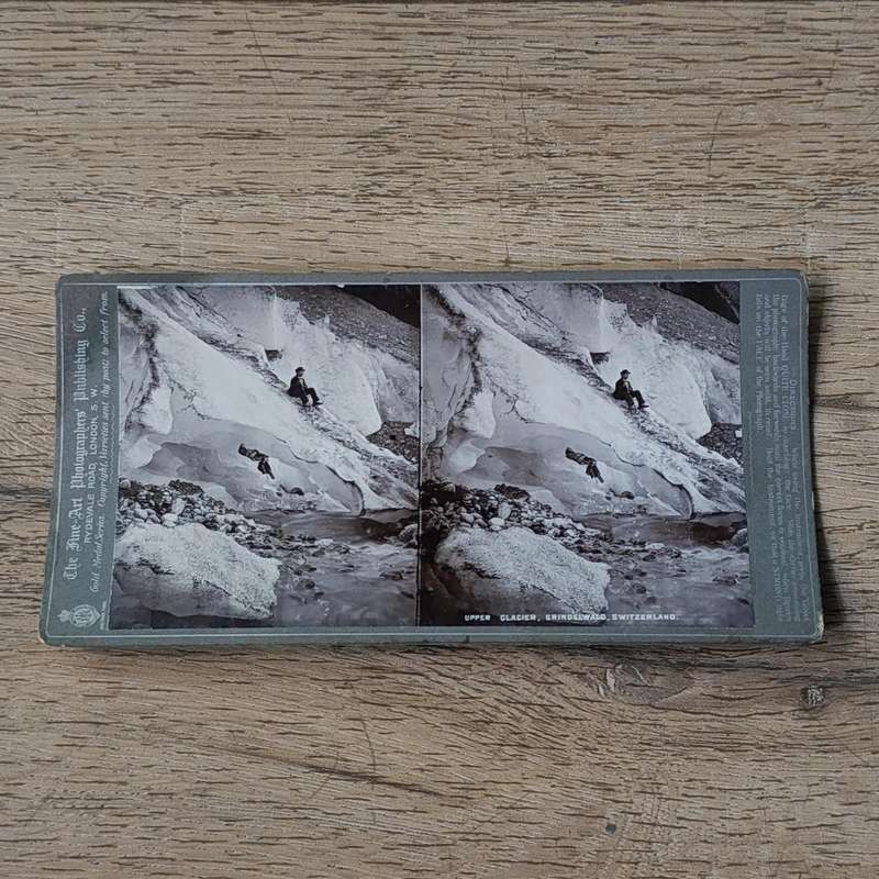 Lot of 4 Switzerland stereocards