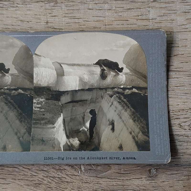 Lot of 6 antique USA stereocards
