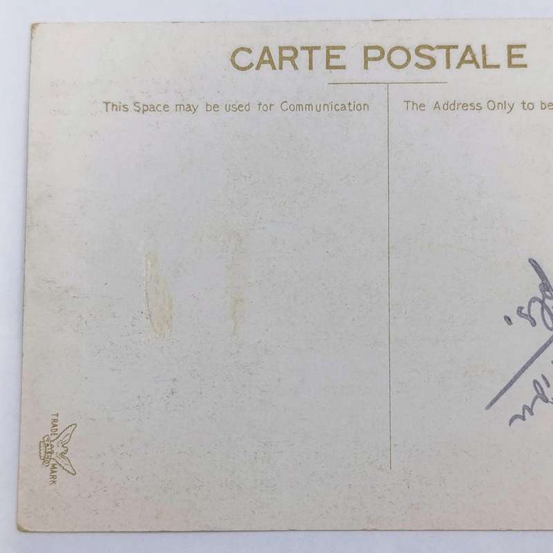 Japan postcard with stamp and commemorative postmark - OSAKA