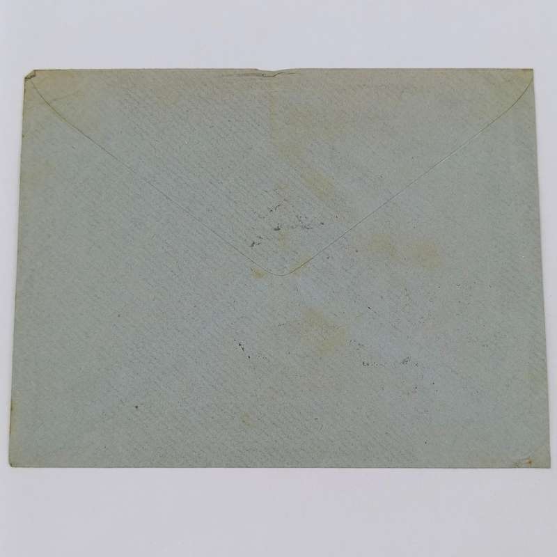 1931 Letter from Riga, Latvia to Port Elizabeth, South Africa with blue 30 Santimu stamp