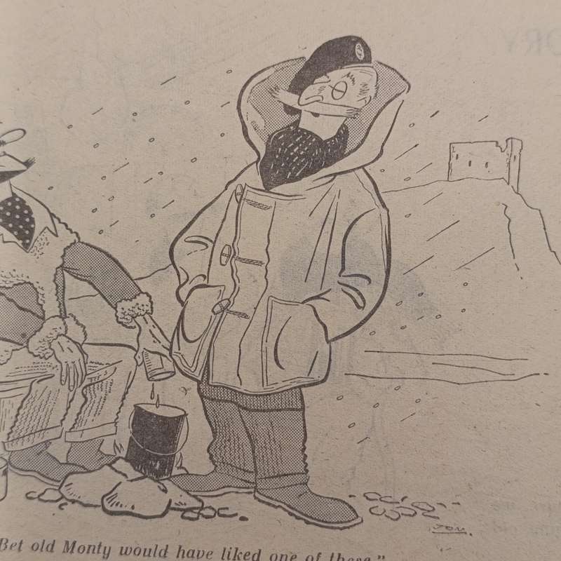 Joke Book released by British Army newspaper unit in Italy WW2 1944 - The Two Types