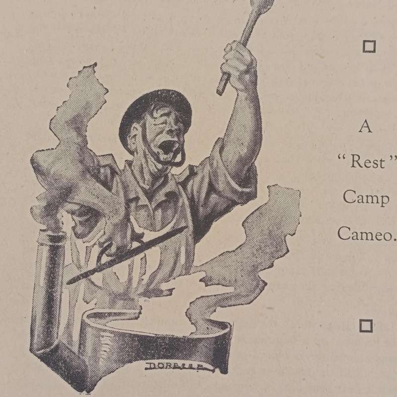 WW2 book by Sgt. Bill Johnstone - Mixed Mirages