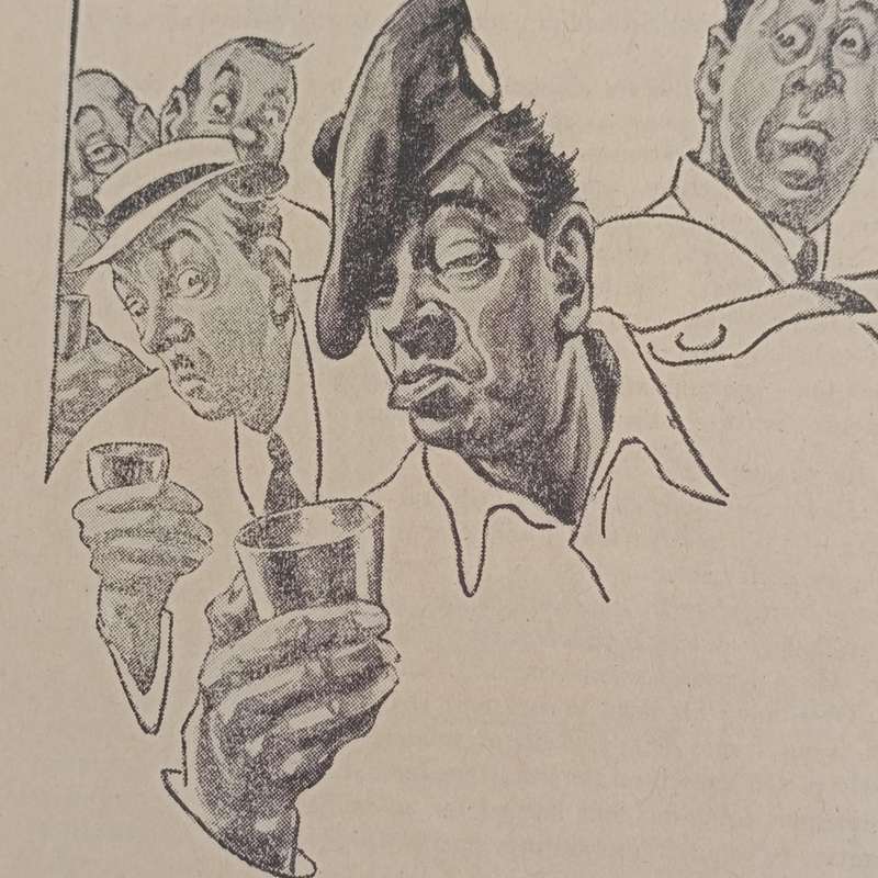 WW2 book by Sgt. Bill Johnstone - Mixed Mirages