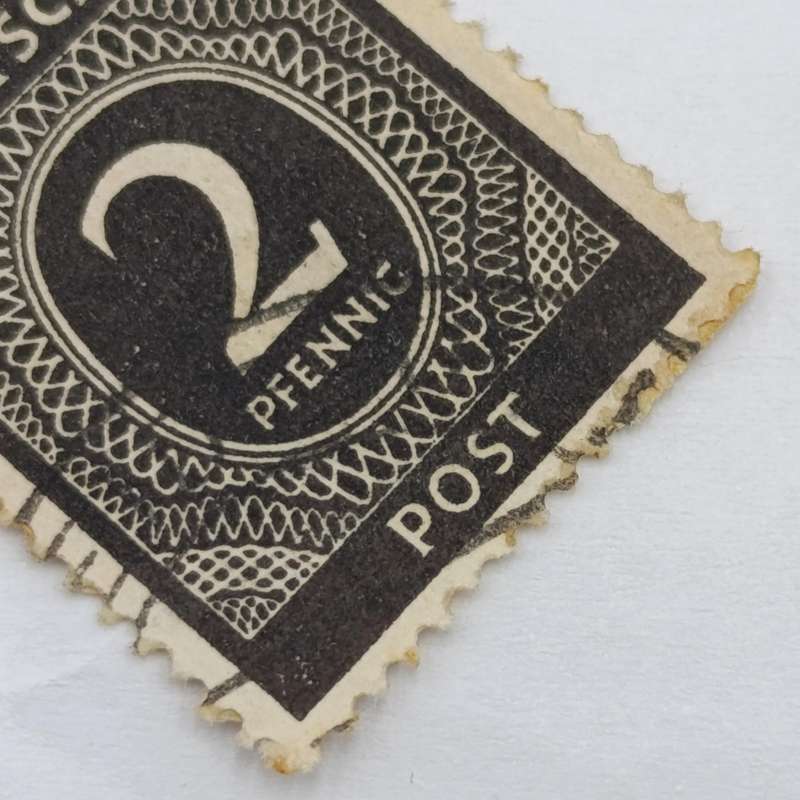Germany 1946 - Lot of 24 Allied occupation zone stamps one with ribbon overprint