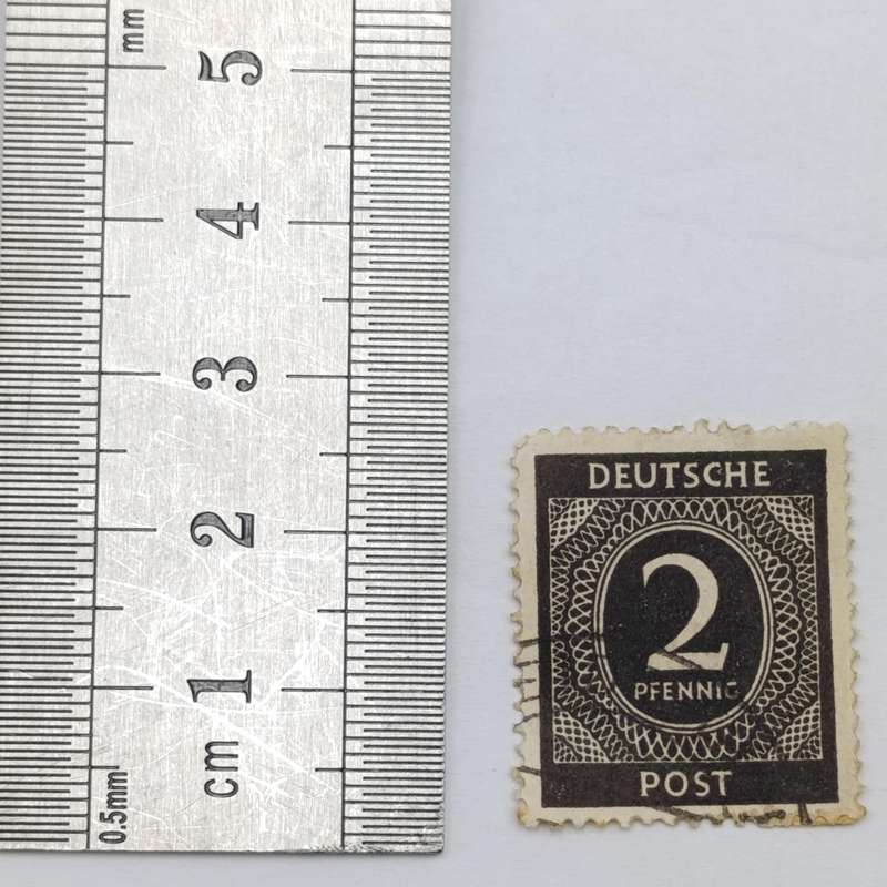 Germany 1946 - Lot of 24 Allied occupation zone stamps one with ribbon overprint