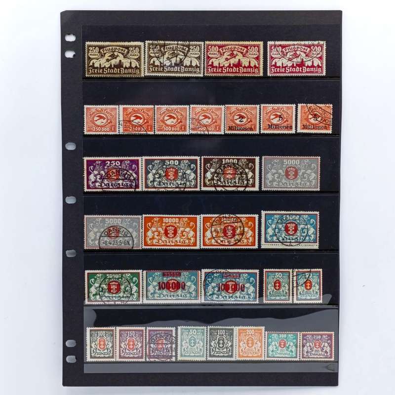 Freie Stadt Danzig - Lot of 325 stamps Excellent collection