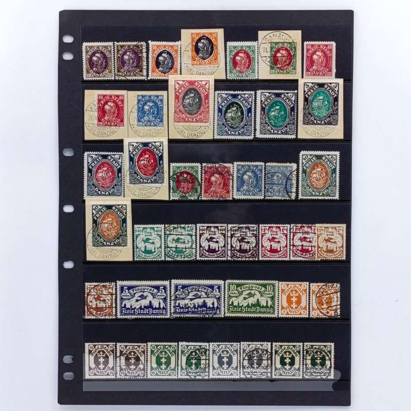 Freie Stadt Danzig - Lot of 325 stamps Excellent collection