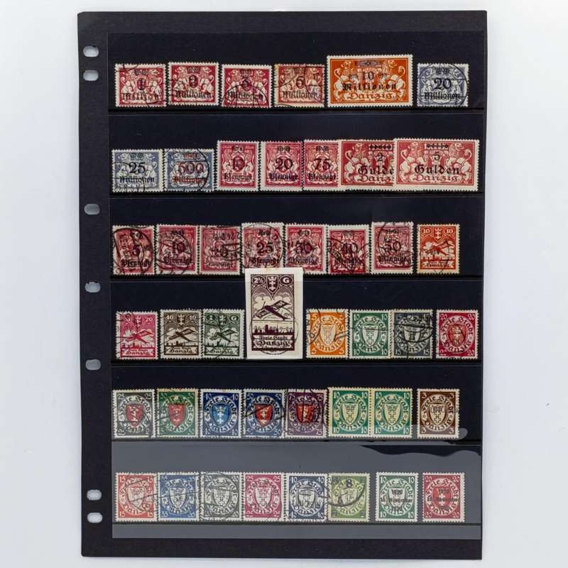 Freie Stadt Danzig - Lot of 325 stamps Excellent collection