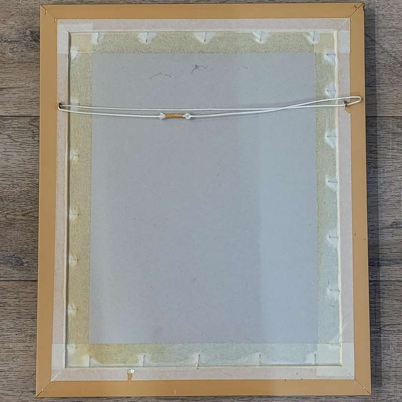 Original Frans Claerhout painting in frame