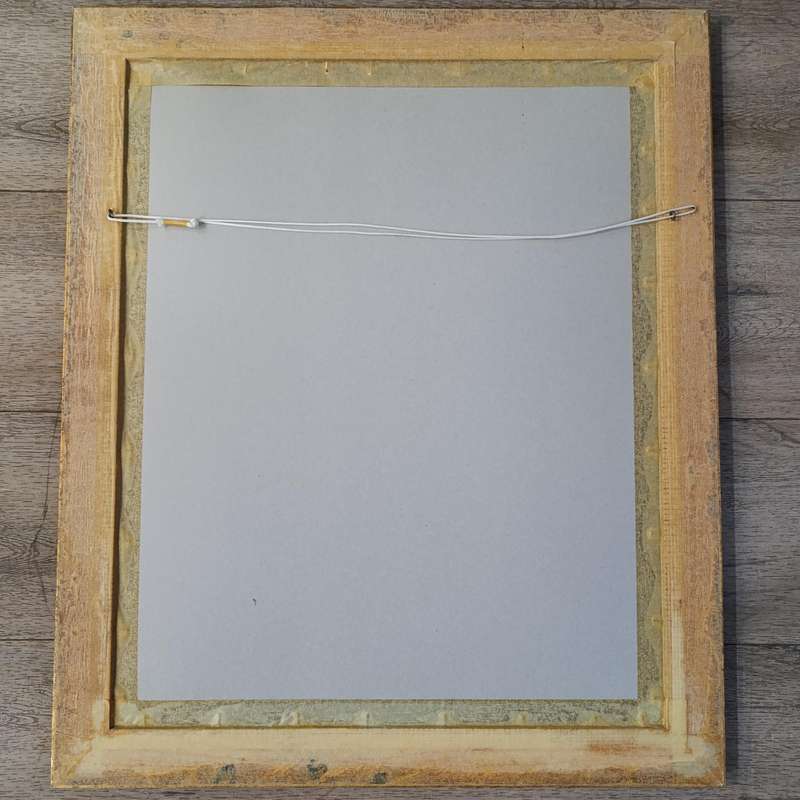 Original France Claerhout painting in frame