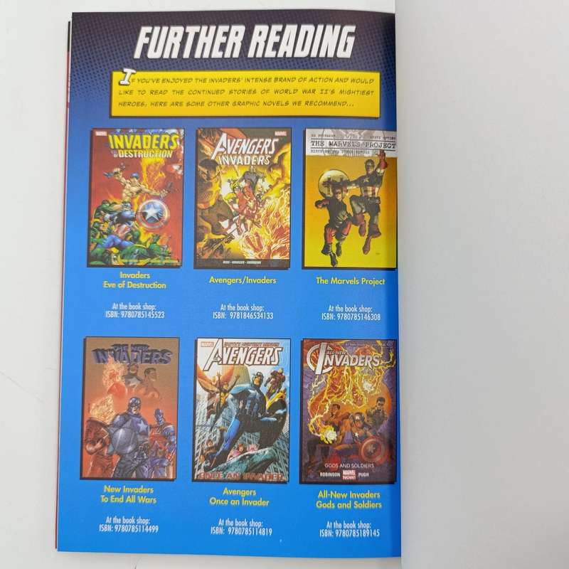 Marvel #61 The Invaders graphic novel