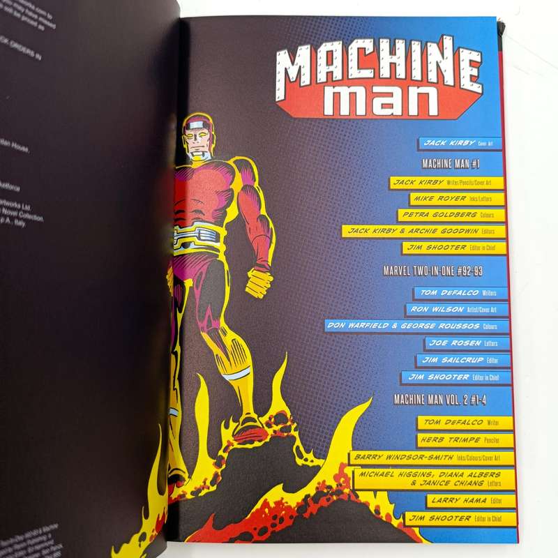 Marvel #68 Machine Man graphic novel