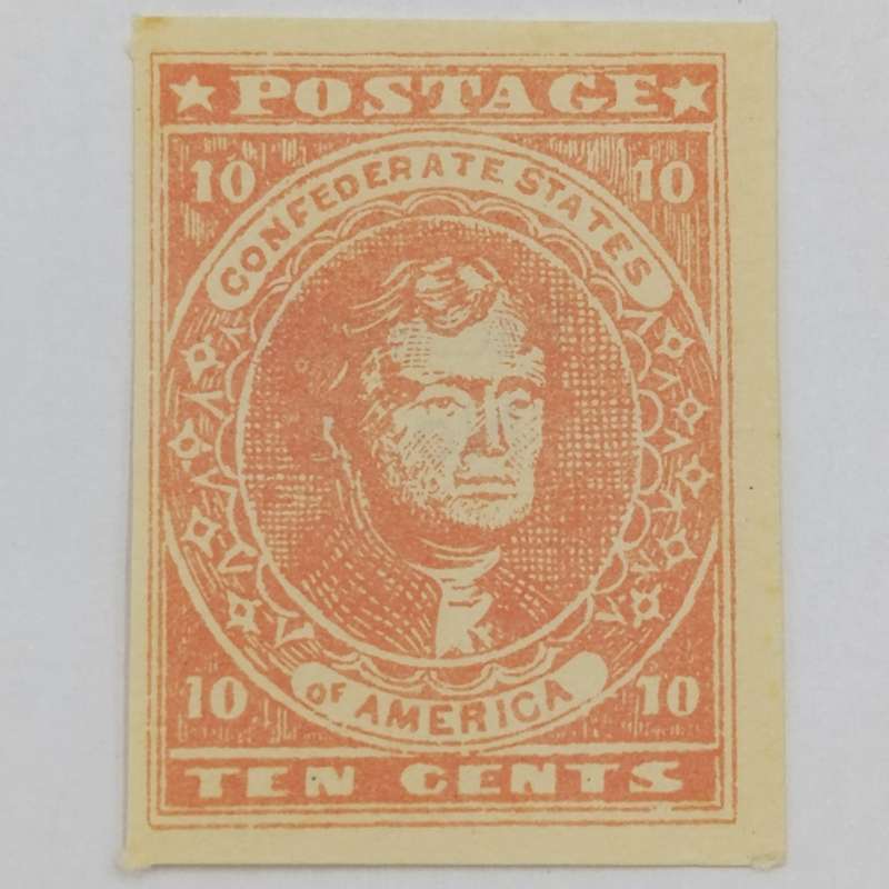 Lot of 14 Early confederate USA stamp cinderellas No1 to 14 Use as fillers for your collection