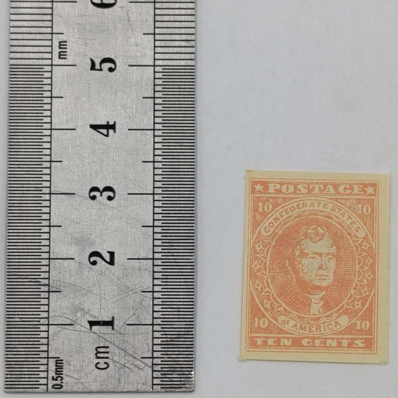 Lot of 14 Early confederate USA stamp cinderellas No1 to 14 Use as fillers for your collection