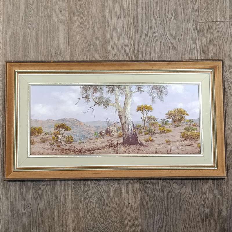 Henry Bredenkamp landscape oil painting