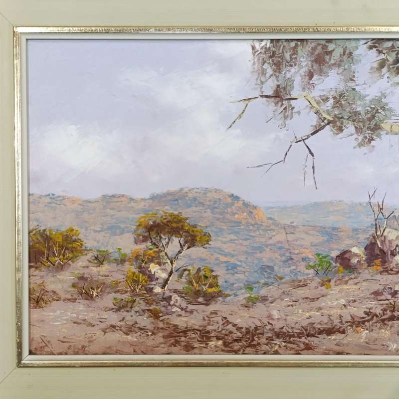 Henry Bredenkamp landscape oil painting