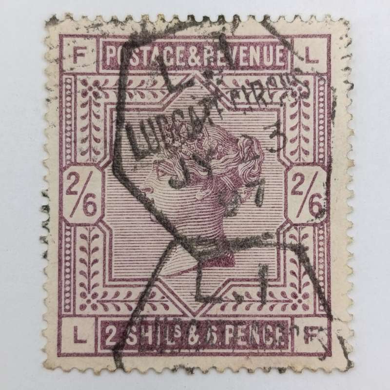 Great Britain 1884 stamp set - Victorian - high value used hinged