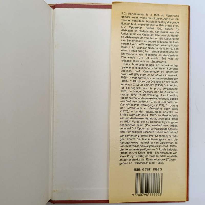 D.J Opperman - 'n Biografie deur J.C Kannemeyer