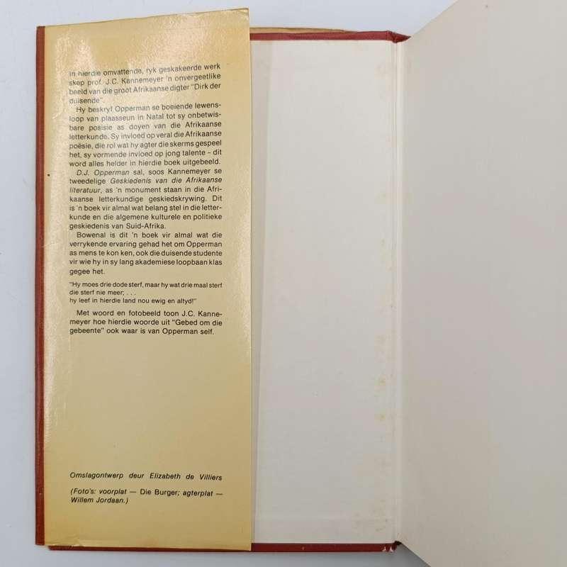 D.J Opperman - 'n Biografie deur J.C Kannemeyer